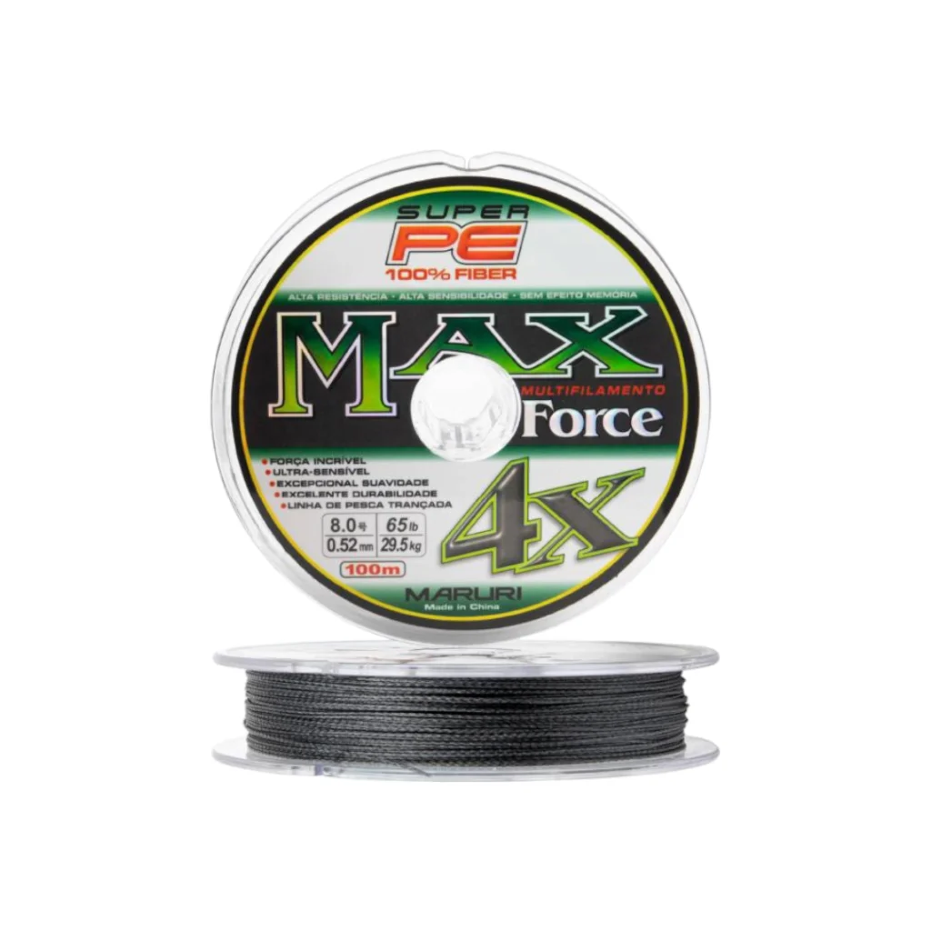 Hilo Multifilamento MaxForce x4 Gris
