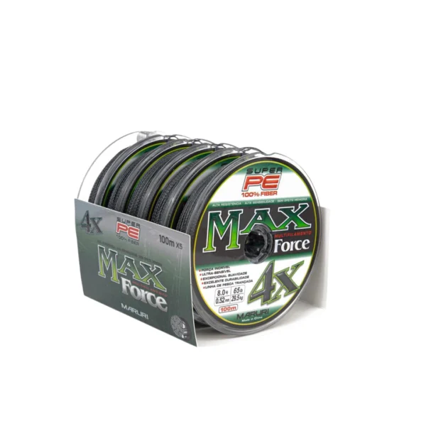Hilo Multifilamento MaxForce x4 Gris - Imagen 2