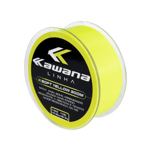 Hilo Monofilamento K-Soft Kawana Nylon Amarillo