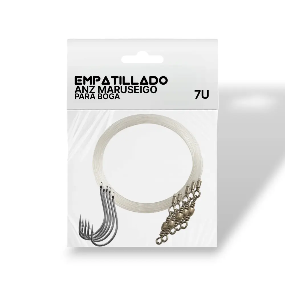 Empatillado para Boga con Anzuelo Maruseigo – Pack de 7 Unidades