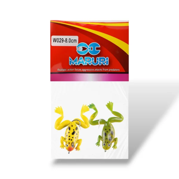 Señuelo Soft Sapo W029 8cm – Set de 2 Unidades - Imagen 2