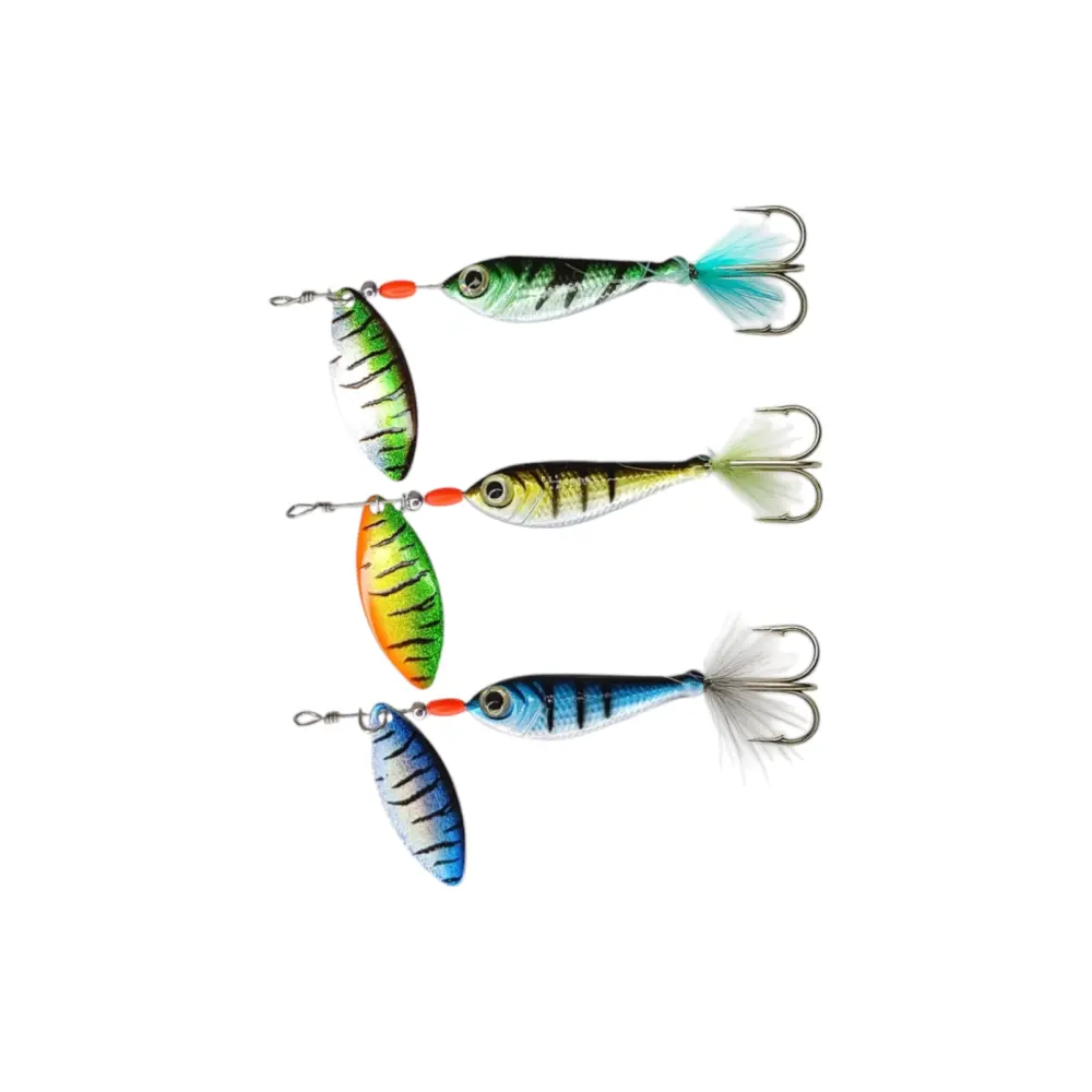 Kit de Señuelos Spinner 3PC Maruri – Modelo 0311C-NPJ