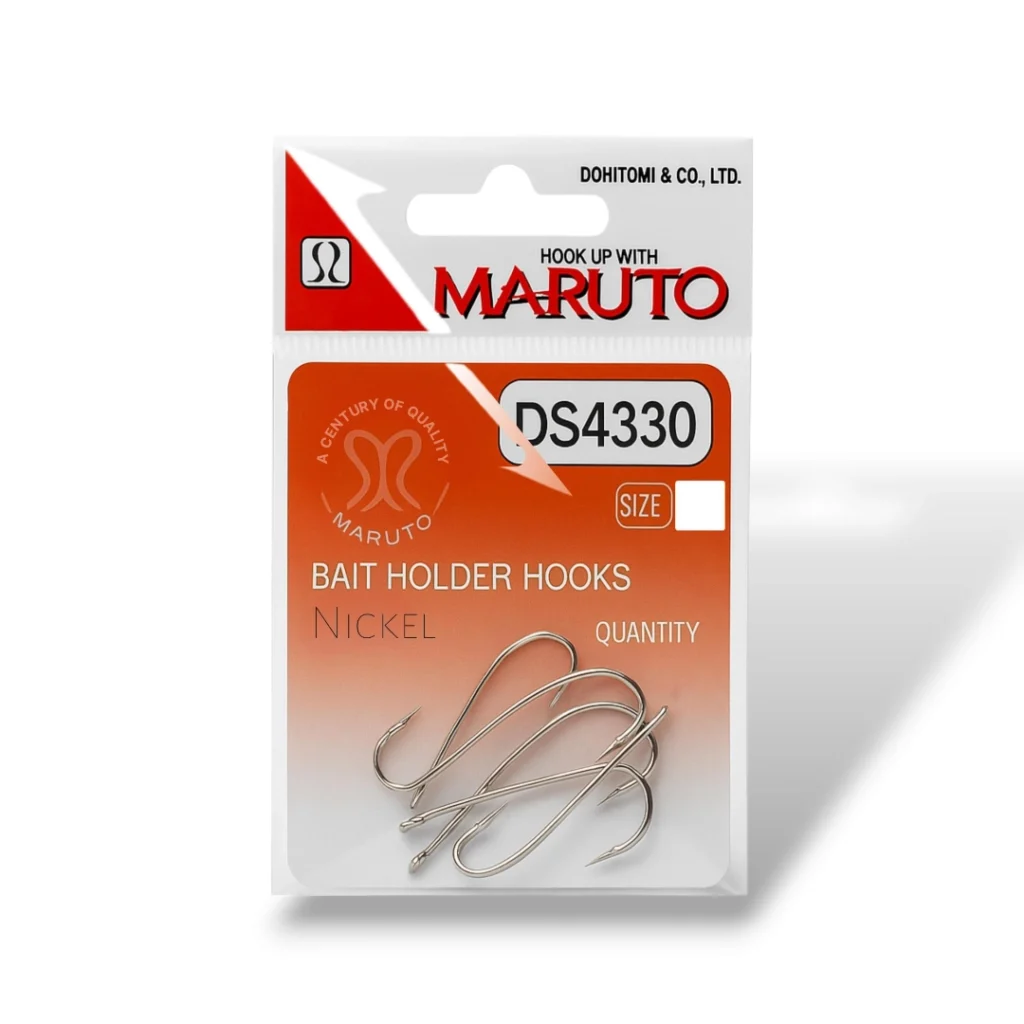Anzuelos Maruto DS4330 – Bait Holder Hooks Níquel