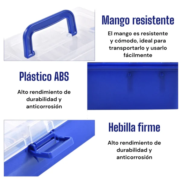 Caja de Pesca B001 2 bandejas - Imagen 7