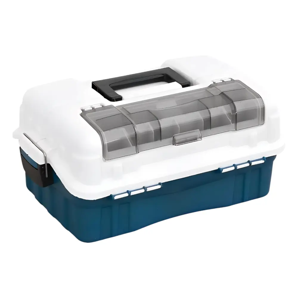 caja ottoni de 2 bandejas tipo cantilever A014