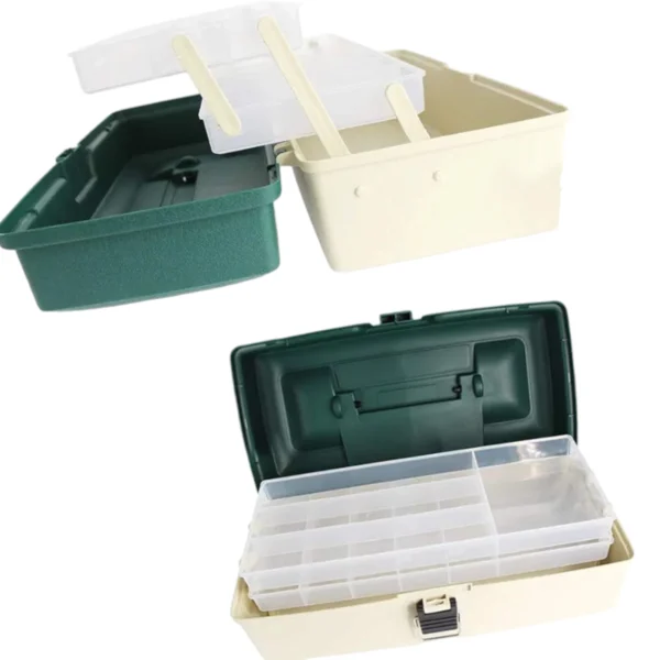 Caja de Pesca HO302B - 2 Bandejas - Imagen 3