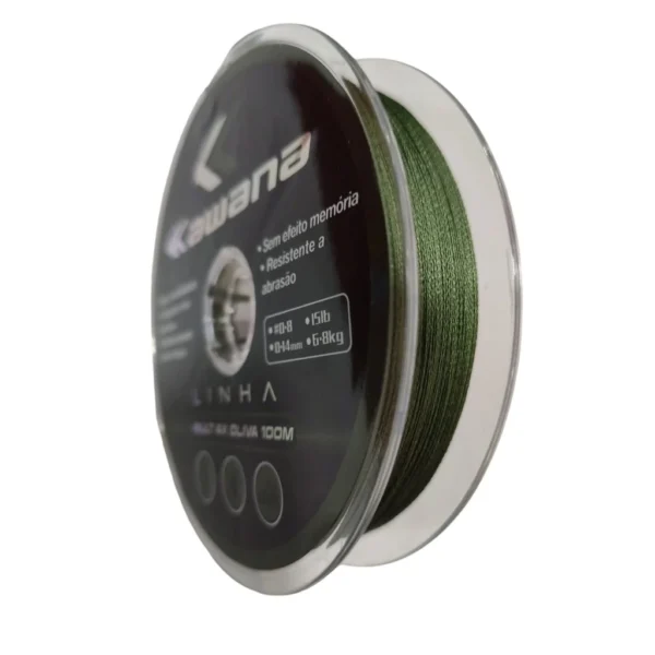 Hilo Multifilamento Kawana K-MULT X4 Oliva - Imagen 3