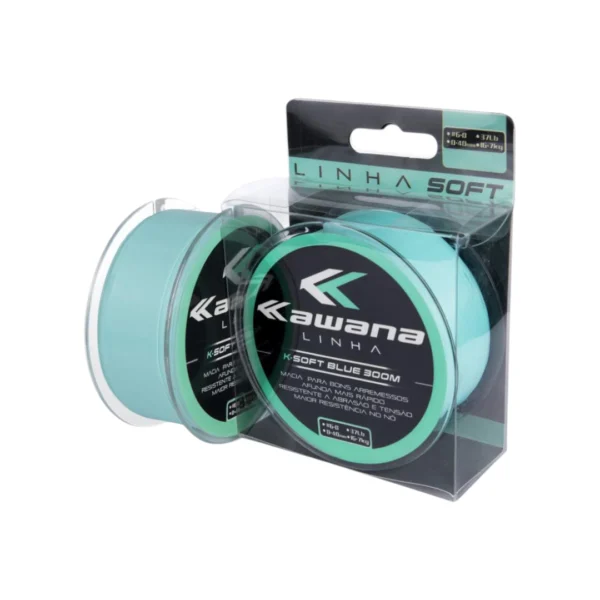 Hilo Monofilamento K-Soft Kawana Nylon Azul - Imagen 2