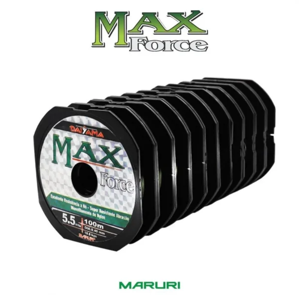 Hilo Monofilamento MaxForce DAIYAMA Verde - Imagen 2