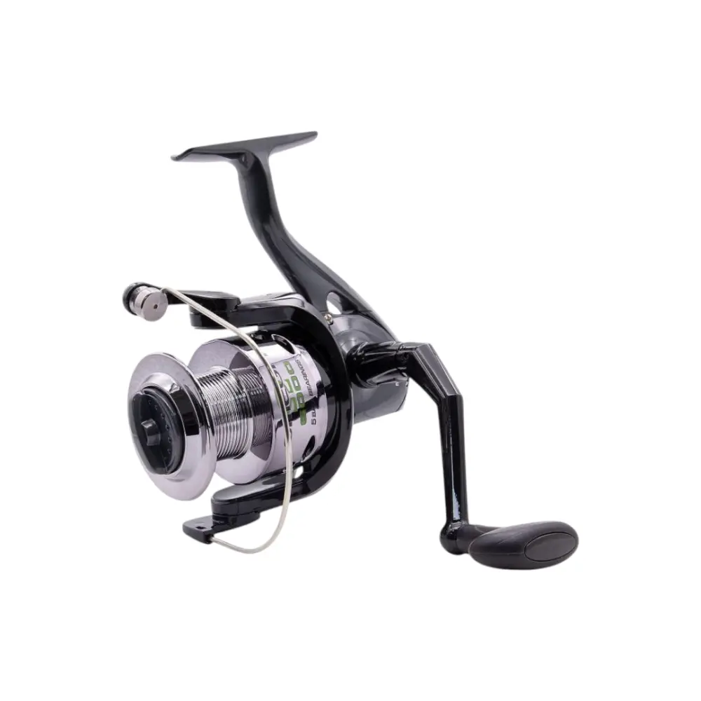 Omega Negro CB 5 – carrete de grafito para pesca deportiva