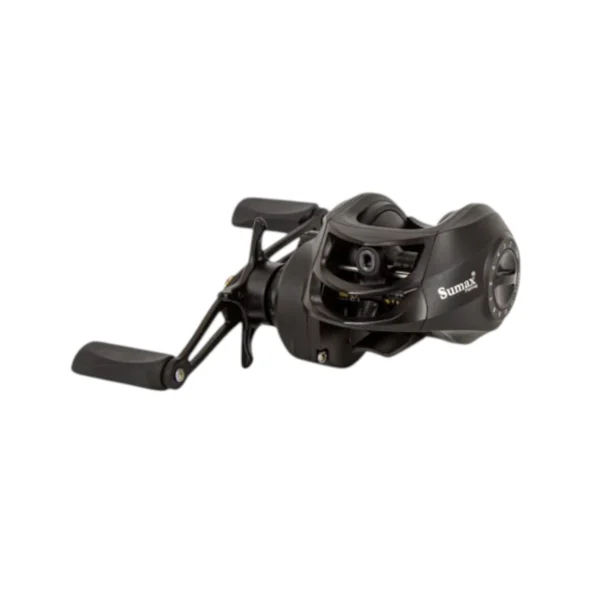 Reel Sumax Atenas 7000 BK con manivela derecha, 7 rodamientos, freno de 15 lb y relación 7.2:1 para pesca deportiva