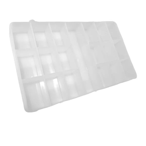 Caja Organizadora Maruri 3700 | 19 Compartimientos Fijos y Regla en la Tapa - Imagen 4