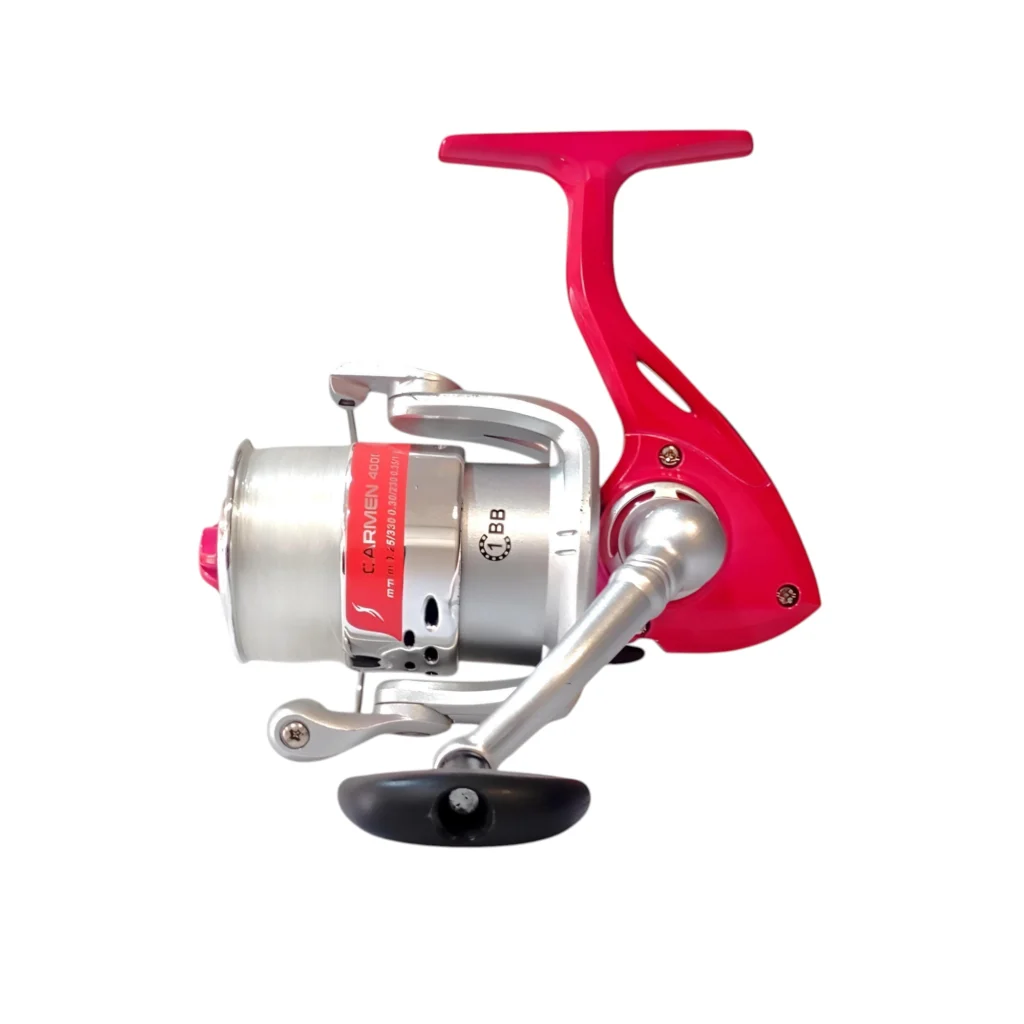 Reel Ottoni Carmen con hilo incluido – vista frontal