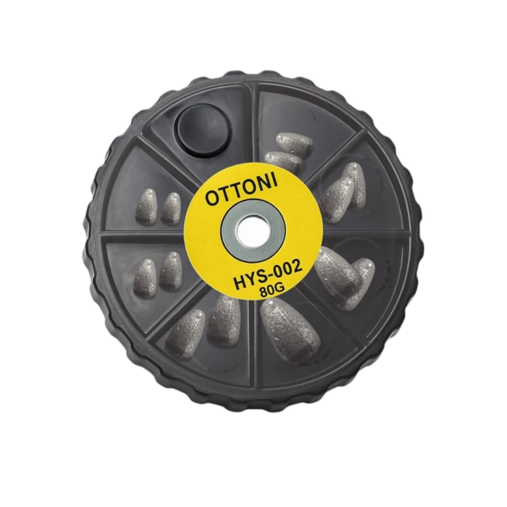 Plomada de Tungsteno Ottoni HYS-002 – 80g (Selector Giratorio)