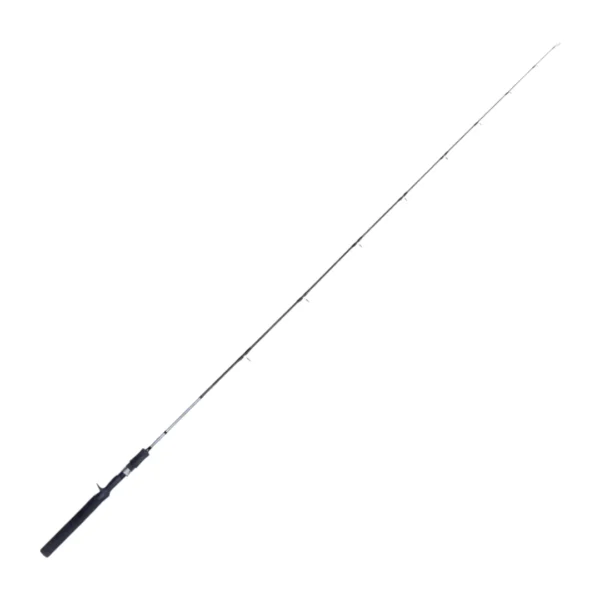 Vara de pesca Maruri Ballistic fabricada en fibra de carbono, con ojales de óxido de aluminio, mango EVA y acabado metalizado