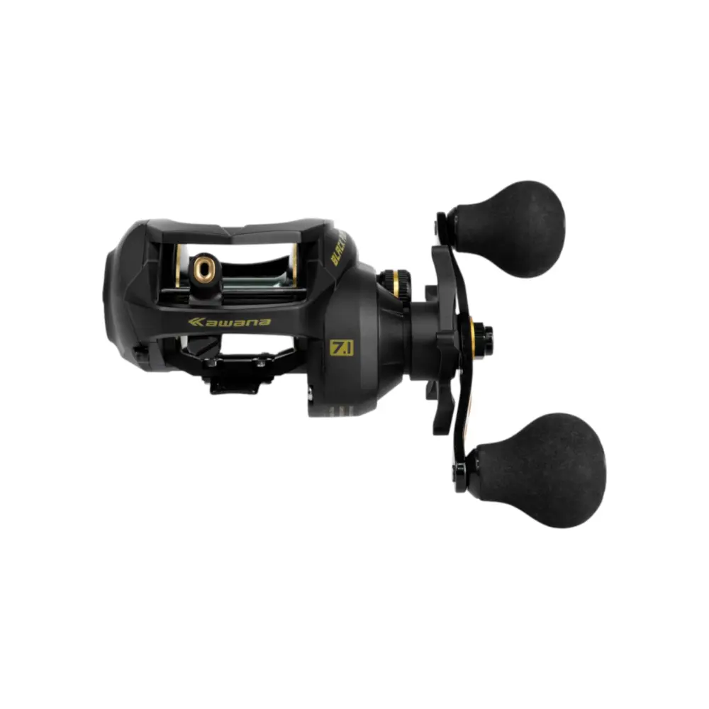 Black Pira 400 montado para pesca fluvial