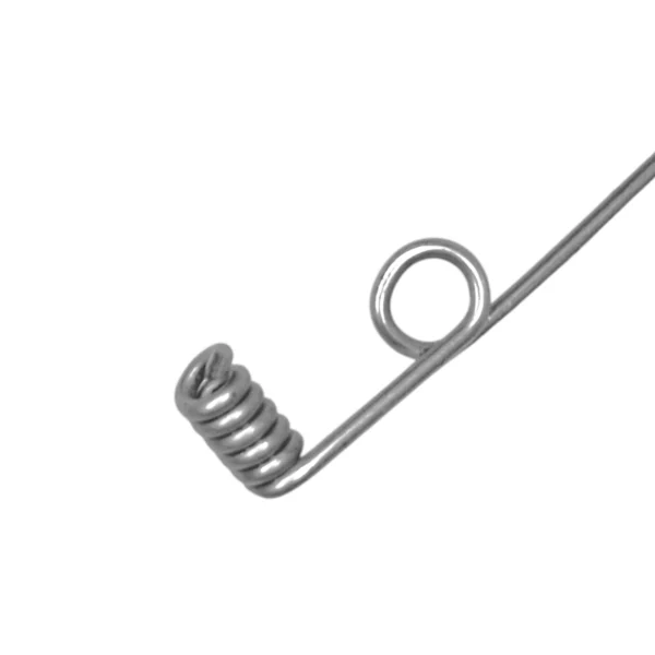 Detalle de rotor espiral con lazo