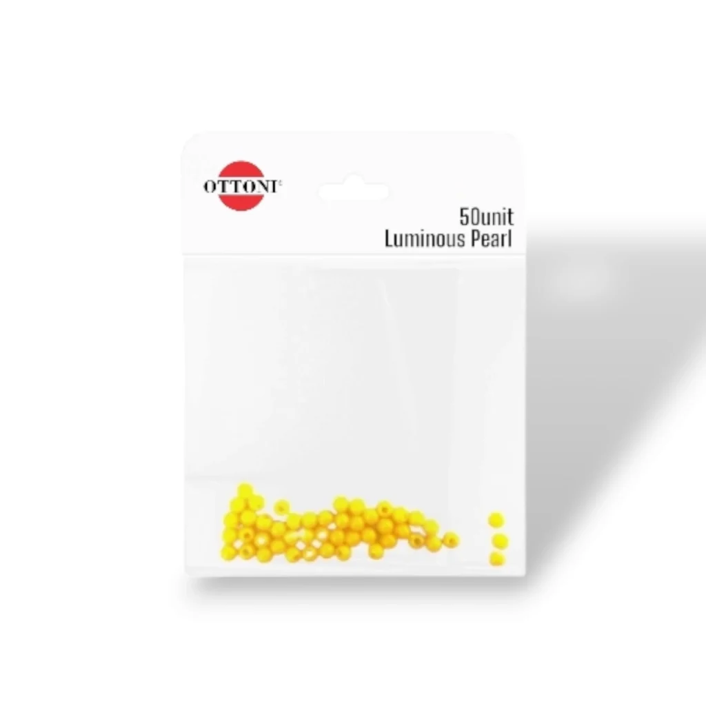 Perlas luminosas Ottoni color amarillo