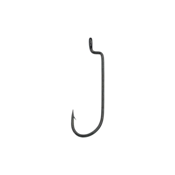 Detalle de hook offset y punta afilada del Ottoni Worm Hook