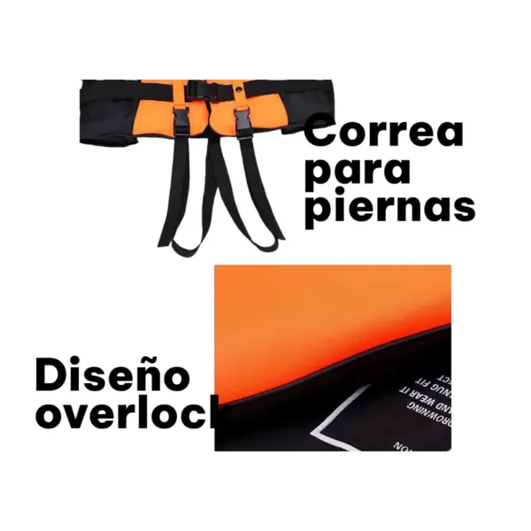 CHALECO SALVAVIDAS DBX – SEGURIDAD Y FLOTABILIDAD HASTA 243 LB - Imagen 3