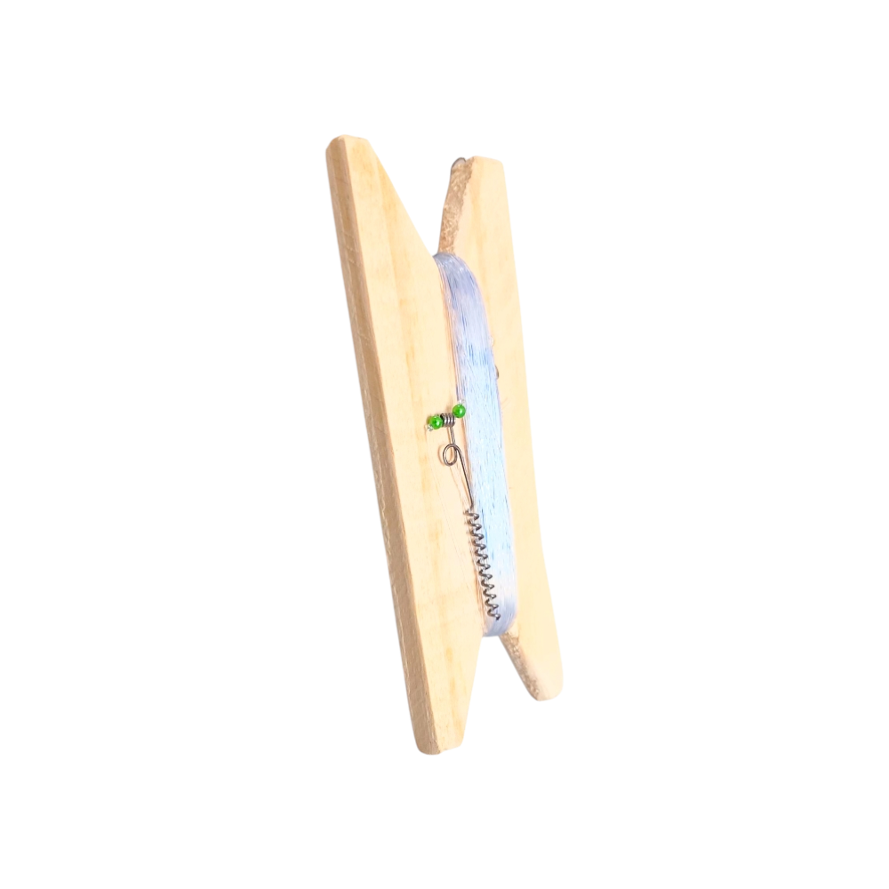 Liñada de mano preparada 0.60 mm 40 m enrollada en madera palet.