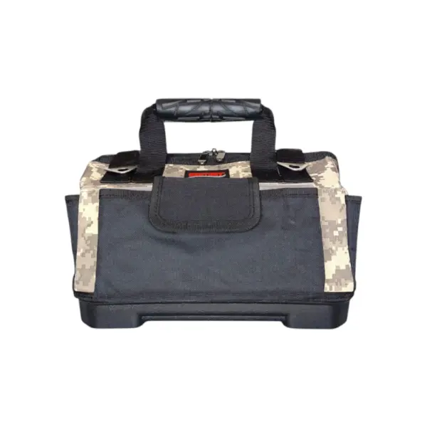 Bolsa de Pesca Century 2402 🎒 Fondo Rígido + 3 Cajas Organizadoras | Oxford 600D • Color Militar Digital - Imagen 2