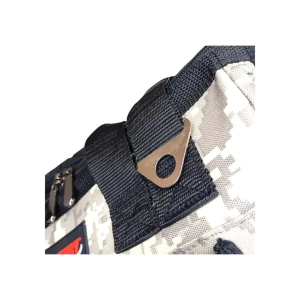 Bolsa de Pesca Century 2402 🎒 Fondo Rígido + 3 Cajas Organizadoras | Oxford 600D • Color Militar Digital - Imagen 6