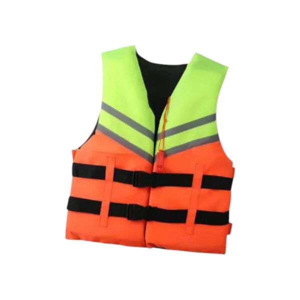 CHALECO SALVAVIDAS INFANTIL NARANJA CON CORREAS – SEGURIDAD Y FLOTABILIDAD PARA NIÑOS - Imagen 3