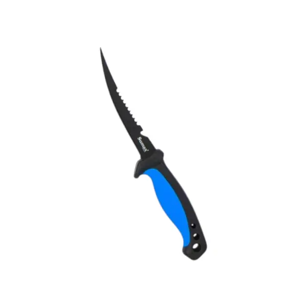 Cuchillo Fileteador Sumax SU-2405 | Hoja Inox Teflón 5" • Mango Ergonómico + Funda - Imagen 2