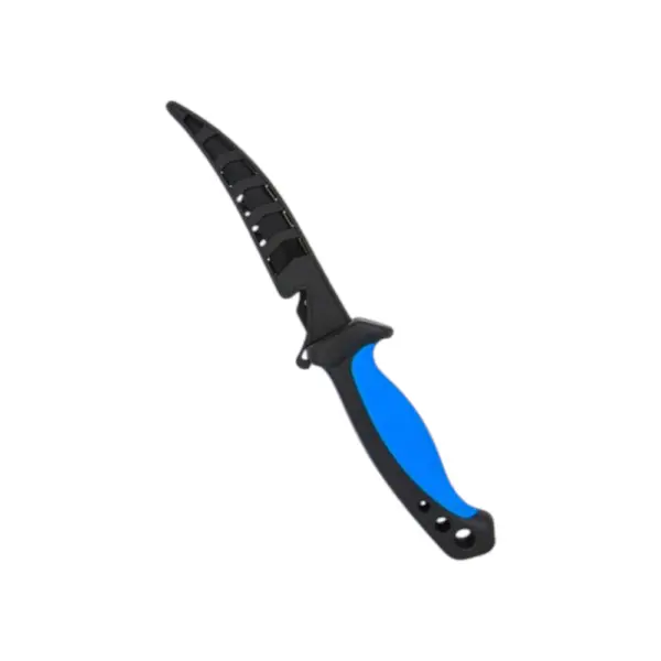 Cuchillo Fileteador Sumax SU-2405 | Hoja Inox Teflón 5" • Mango Ergonómico + Funda - Imagen 4