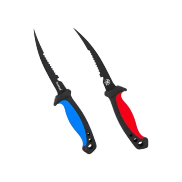 Cuchillo Fileteador Sumax SU-2405 | Hoja Inox Teflón 5" • Mango Ergonómico + Funda