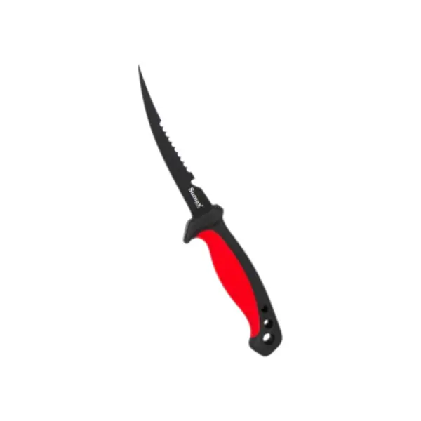 Cuchillo Fileteador Sumax SU-2405 | Hoja Inox Teflón 5" • Mango Ergonómico + Funda - Imagen 5